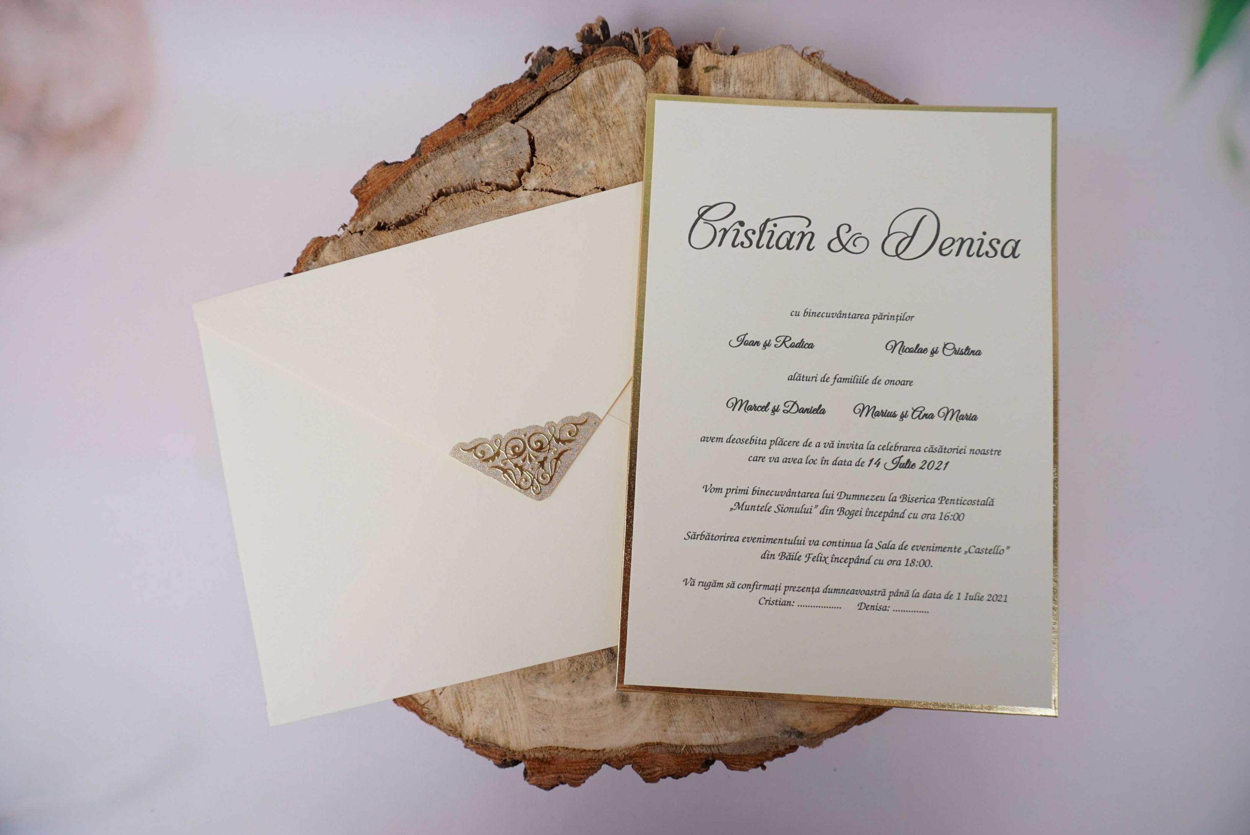 Invitatii De Nunta 1146 Ps Wedding Cards Invitatii