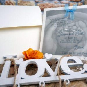 Invitatii de nunta si botez 3607B