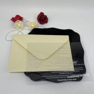 Invitatii de nunta Plexiglas 85845-plastic