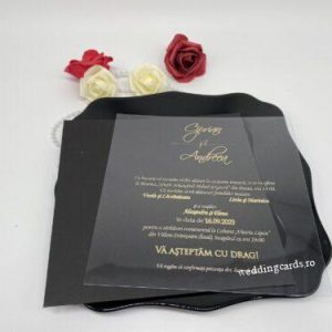 Invitatii de Nunta Plexiglas 96940-plastic